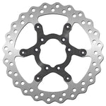 SBS Stainless Steel Front Brake Disc For TM EN 125FI 2021 - Black/Silver