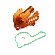 Apico Water Pump Cover For KTM SXF 250/350/450 & Husqvarna FC 250/350/450 2016-2022, EXC-F/FE 250-350 2017-2023, Gas Gas MC-F/EC-F/EX-F 250-350 2021-2023 Orange