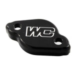 Works Connection Rear Brake Master Cylinder Cover For Yamaha YZ/YZF/WRF 2003-2025, Kawasaki KXF250 & KXF250XC 2025, KXF450 & KXF450XC 2024-2025 Black