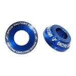 Apico Rear Pro Wheel Spacers For Yamaha YZF 250/450 2009-2025 Blue