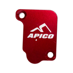 Apico Front Brake Master Cylinder Cover For KTM SX/SX-E50 2002-2023, Husqvarna TC50/TC-E50 2017-2023, Gas Gas MC50/MC-E5 2021-2023 Red