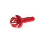 Apico Magnetic Sump Drain Bolt M8 X 35mm X 1.25 For Honda CRF450R 2002-2008, CRF450X 2005-2017 Red