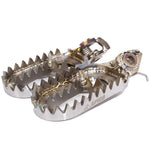 Apico Titanium Foot Pegs For KTM/Husqvarna/Gas Gas SX/SXF/TC/FC 125-450 2023-2025, EXC/EXC-F/TE/FE 150-501 2024-2025, MC/MC-F/EC/EC-F 2024-2025