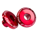 Apico Rear Pro Wheel Spacers For Gas Gas MC85 2021-2023, EC/EX/EC-F 250/350 2021-2023 Red