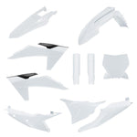 Polisport Plastics Kit For KTM SX 250/300 & SXF 250/350/450 2023-2024 White