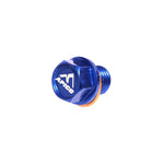 Apico Magnetic Sump Drain Bolt M12 X 12mm X 1.5 For KTM SX/SXF/EXC/EXC-F & Husqvarna TC/TE/FC/FE & Gas Gas MC/EC All Blue