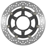 SBS Stainless Steel Front Brake Disc For Honda CBF 1000 2006-2011 - Black/Silver