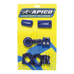 Apico Factory Bling Pack For Kawasaki KXF250 2011-2020, KXF450 2009-2018 Blue