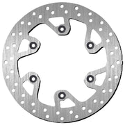 SBS Standard Round Rear Brake Disc For Yamaha WRF250 2003-2018 - Silver