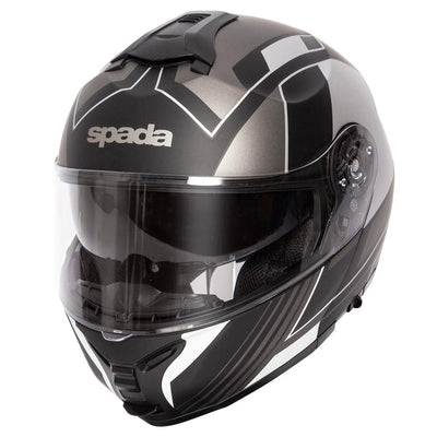 Spada Orion Whip Matt Black Silver Helmet