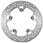 SBS Standard Round Rear Brake Disc For Yamaha FZ8 N 2010-2016 - Silver