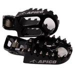 Apico Xtreme Foot Pegs For Stark Varg 2023-2025 Black