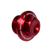Apico Axle Nut Front M20 X 1.5 For KTM/Husqvarna SX/SXF/TC/FC 2015-2025, EXC/EXC-F/TE/FE 125-701 2016-2025 Red