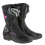 Alpinestars Stella SMX 6 v2 Boots Black Fuchsia & White