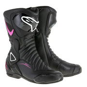 Alpinestars Stella SMX 6 v2 Boots Black Fuchsia & White