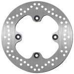 SBS Standard Round Front Left Brake Disc For Honda CB250 1992-2003 - Silver