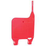 Polisport Front Number Board For Honda CR125 & CR250 1990-1994, CR500 1990-1994 Fluro Red