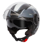 Spada Lycan Strobe Matt Black White Helmet