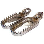 Apico Open Design Titanium Foot Pegs For KTM SX 125/150/250/300 2023-2025, SXF 250/350/450 2023-2025, EXC 150/250 2024-2025