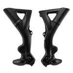 Apico Frame Guards TRS One 125 RR 2018-2025, 250/300 RR 2016-2025 Factory Black