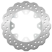 SBS Standard Contour Rear Brake Disc For Kawasaki ER-6F 650 2013-2016 - Silver