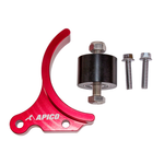 Apico Front Case Saver For KTM SX65 2009-2023, Husqvarna TC65 2017-2023, Gas Gas MC65 2021-2023 Red