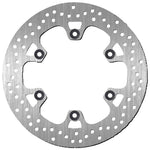 SBS Standard Round Rear Brake Disc For Yamaha XP 500 T-Max 2001-2011 - Silver