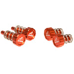 Apico Brake & Clutch Master Cylinder Adjuster Set 2 AJP & Braktec For Montesa Orange