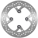 SBS Standard Round Rear Brake Disc For Ducati Hypermotard 950 2021-2022 - Silver