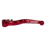 Apico Elite Braktec Clutch Lever For Gas Gas EC/EC-F 250/350 2021-2023, Husqvarna TE/FE 150/250/350/450/501 2022-2023 Red