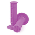 Pro Taper Single Density Half Waffle Grips Purple
