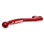 Apico Elite Brake Lever For Honda CRF 250/450R 2002-2006, CRF 250/450X 2004-2019, CRF125F 2014-2026 Red