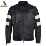 Spada Hanzo CE Leather Jacket Black Ivory