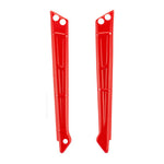 Apico Frame Guards Front For Gas Gas 2023-2025 Factory Red
