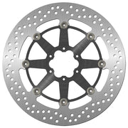SBS Stainless Steel Front Brake Disc For Moto Guzzi Audace 1400 2015-2017 - Black/Silver