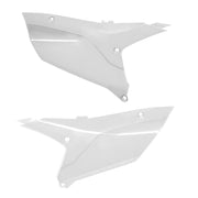 Polisport Side Panels For Yamaha YZF250 2024-2025, YZF450 2023-2025, YZF450X 2024-2025 White