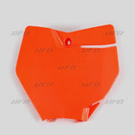 UFO Front Number Board For KTM SX125 2016-2018 - Orange