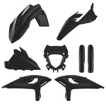 Polisport Plastics Kit For Beta RR & X-Pro 125/250/300/350/480 2025-2026 Black