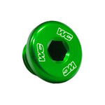 Works Connection Radiator Plug For Honda CRF250R 2014-2017, CRF450R 2013-2016, CRF450RL 2019-2025, CRF450X 2019-2025, Kawasaki KXF250 2017-2025, KXF450 2016-2025, KX 250/450XC 2020-2023 Green