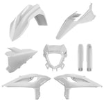 Polisport Plastics Kit For Beta 125-480 RR & X-Pro 2025-2026 White