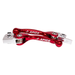 Apico Set Of Flexi Levers For KTM SXF/EXC/EXC-F 250/350/450/500 2014-2023, SX 125/150 2016-2023 Red