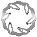 SBS Standard Contour Front Left Brake Disc For KTM Duke 620 E 1996-1998 - Silver