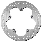 SBS Standard Round Front Left Brake Disc For Yamaha YZF-R 125 2008-2013 - Silver