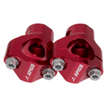 Apico Handlebar Mount Kit 28.6 For KTM SX/SXF 125-450 2017-2022, Husqvarna TC/FC 125-450 2017-2022, Gas Gas MC/MC-F 2021-2023 Red