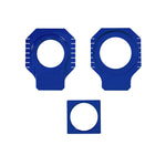 Apico Rear Axle Blocks For KTM SX/SXF 125-450 2013-2022, Husqvarna TC125 & FC 250/350/450 2016-2022, Gas Gas MC/MC-F/EX-F 2021-2023 Blue