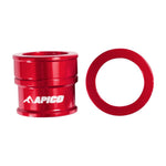 Apico Front Wheel Spacers For Suzuki RMZ 250/450 2007-2022 Red