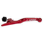 Apico Elite Clutch Lever For KTM SX65 & Husqvarna TC65 & Gas Gas MC 65/85 2014-2023, Freeride 2014-2020 Red
