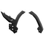 Polisport Frame Protectors For KTM SX/SXF 2023-2025, EXC/EXC-F 2024-2025 Black