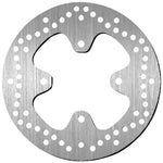 SBS Standard Round Rear Brake Disc For MBK SkyCruiser 125 2006-2011 - Silver