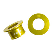 Apico Rear Wheel Spacers For Suzuki RM85 2002-2022 Gold